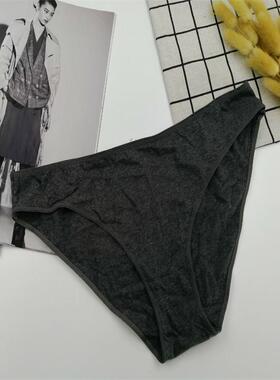 女透气全棉性感中腰大码妈咪内裤外贸女士三角裤舒适包臀S~L码