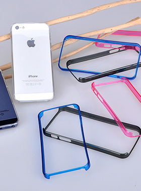 清仓步行者 背膜边框套套装 背贴保护壳 适用于苹果5S iphone5