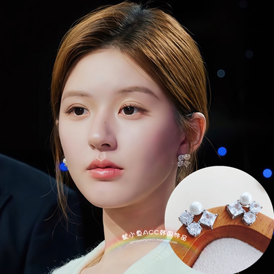 时尚OL气质淑女耳钉耳环耳饰女