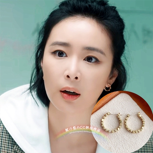 时尚OL碎银子耳圈耳环耳扣耳饰女