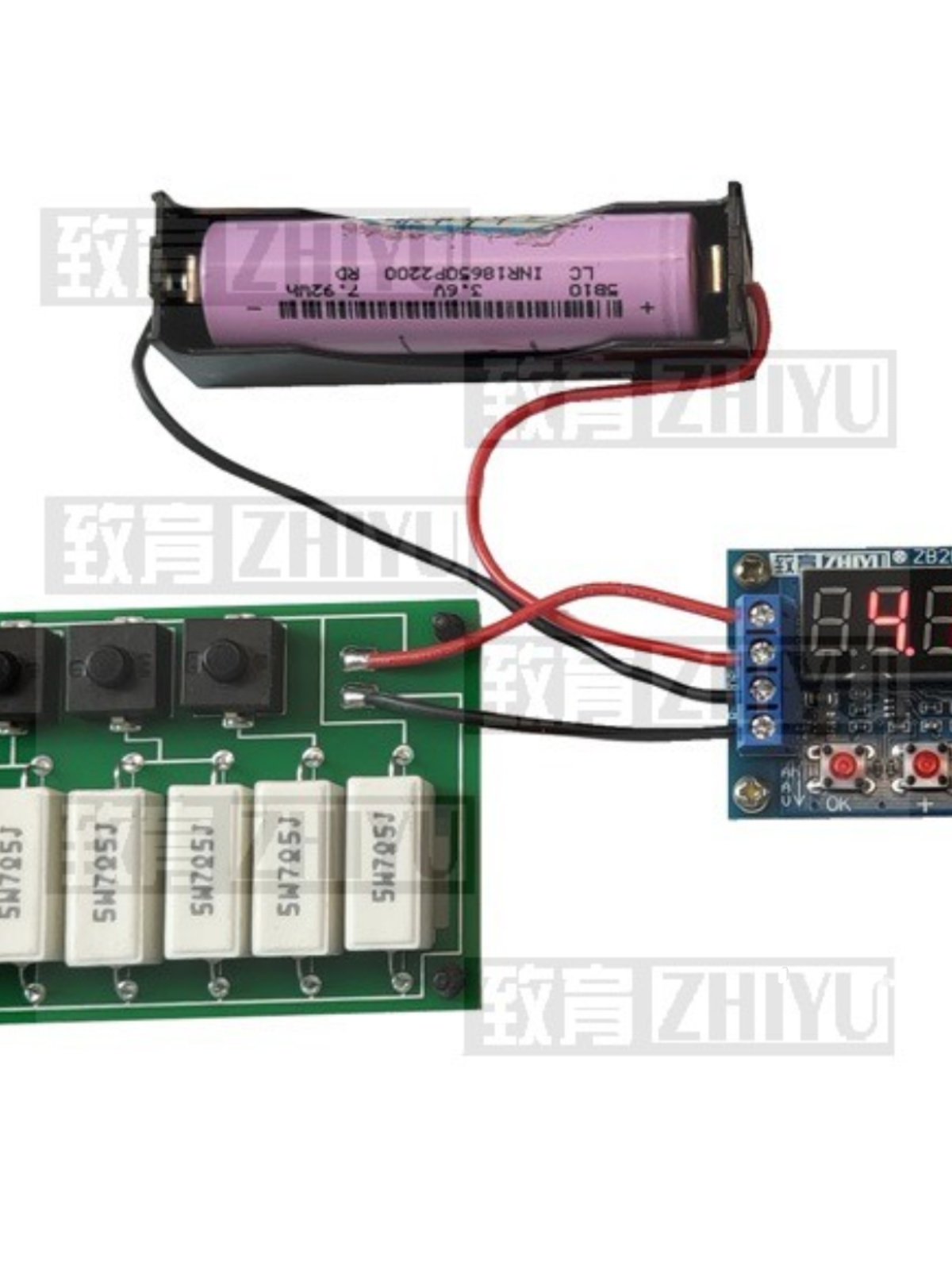 ZB2L3电池容量测试仪外接负载放电型 1.2-12V电池18650等容量测试