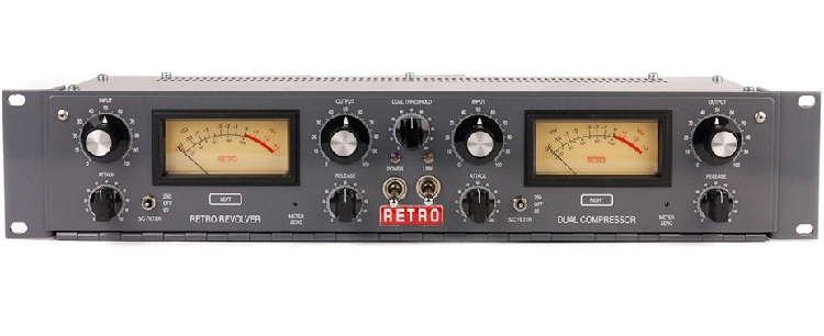 Retro Instruments Revolver 双通道 电子管 压缩器