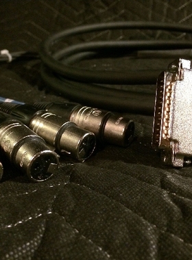 Mogami 110欧 定制DB25 8芯线缆