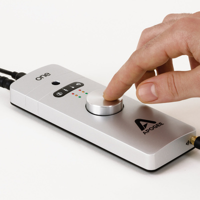 Apogee One for iPad&Mac手机K歌录音声卡解码器集成话筒音频接口