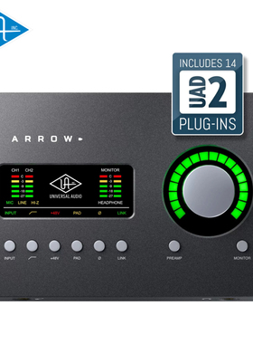 UA Universal Audio Arrow UA APOLLO 2x4雷电3音频接口声卡