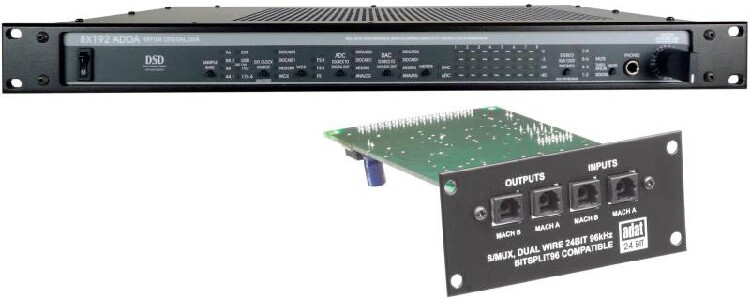 Mytek 8×192 ADDA 数模转换器 带ADAT扩展卡