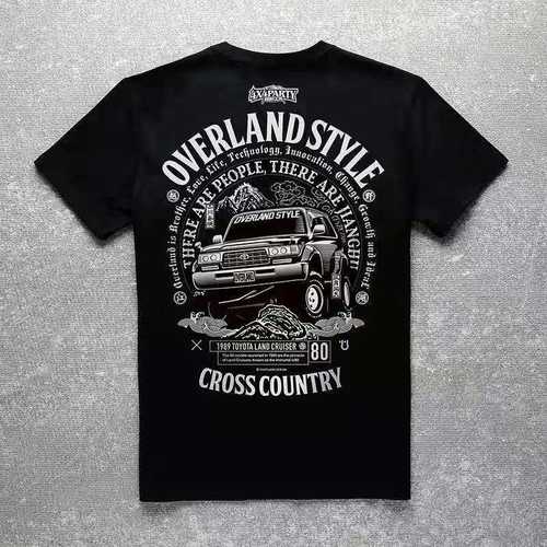 四季新款印花短袖T恤男装