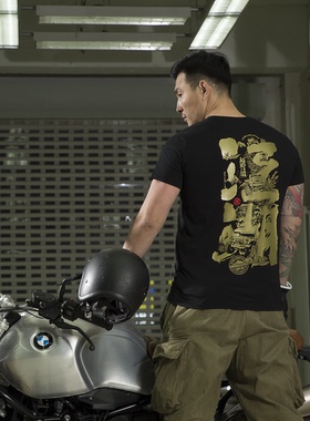 OVERLAND越野江湖 t恤2021新款春越野e族男款短袖江湖风云