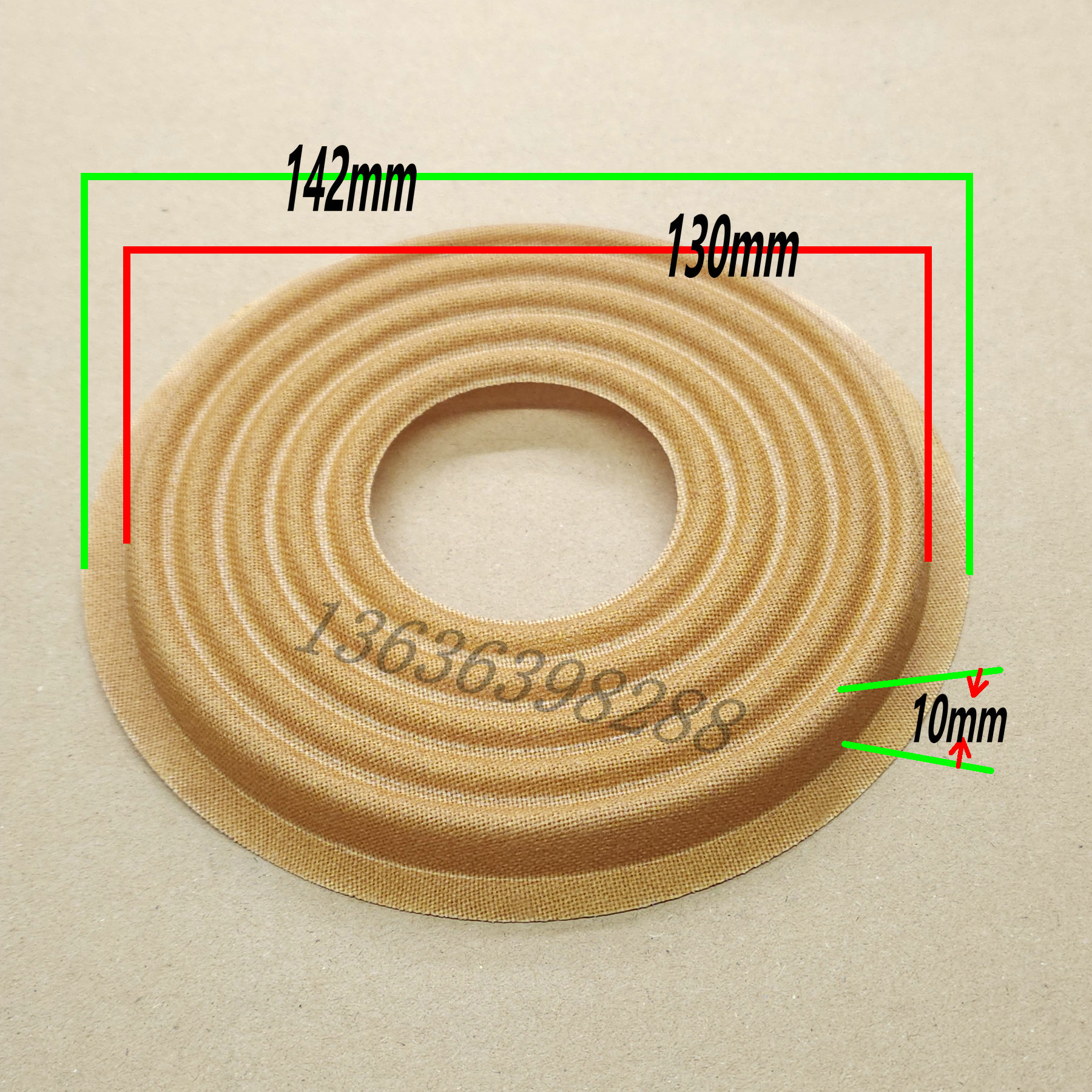 低音喇叭10寸bmb弹波圈定位弹片
