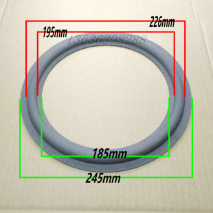 10寸泡边 BMB喇叭边 低音扬声器 海绵圈 卡包音箱配件 泡沫边