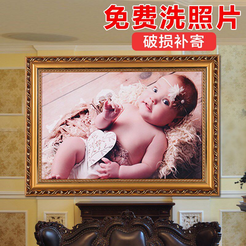 Wood Frame Wall hanging Free 7 12 Inch swing sets 16 20 24 36 Wedding photos Wall hanging European-style photo developmentin the Home accessories , Frame/Frames  category - from Buy2taobao.com to provide professional Taobao agent buy service