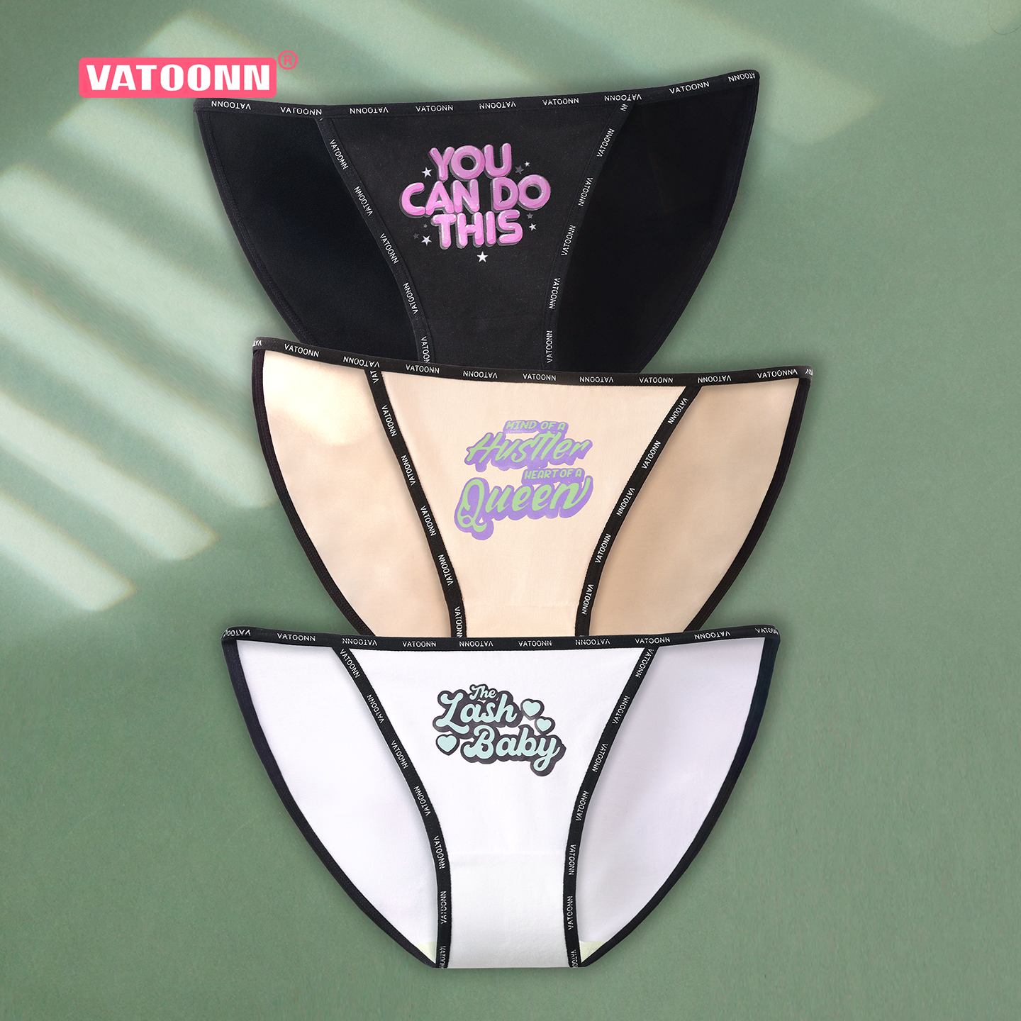 纯棉女士内裤大码高开叉三角裤纯色舒适低腰透气性感字母印花简约,女士内衣/男士内衣/家居服,女三角裤,淘宝优惠券,粉丝福利购,淘宝优惠卷