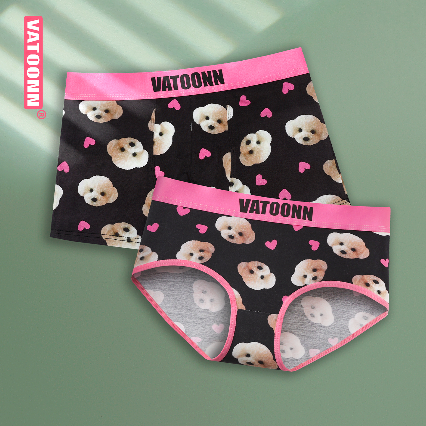 大码纯棉情侣内裤宽腰带收腹不勒腰提臀修身抑菌女三角男平角印花,女士内衣/男士内衣/家居服,女三角裤,淘宝优惠券,粉丝福利购,淘宝优惠卷