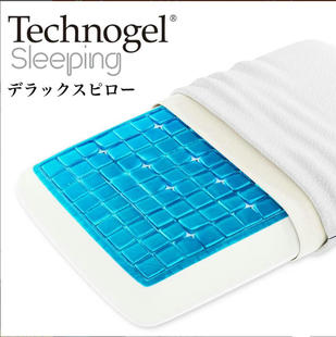 日本代购Technogel Sleeping 意大利制硅胶记忆枕头/舒睡安眠枕