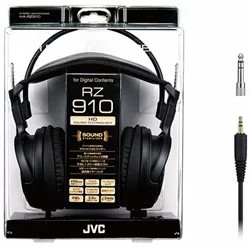 日本JVC 胜利 杰伟世 HA-RZ910头戴式耳机 电脑音乐有线游戏耳机