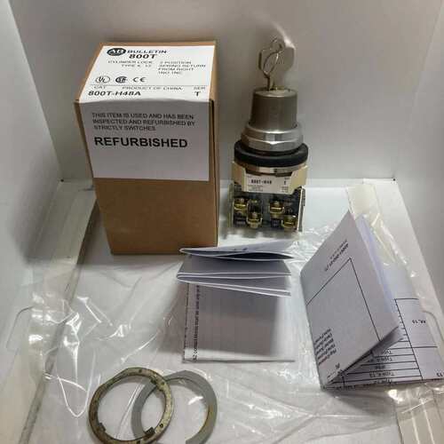 议价ALLEN BRADLEY 800T-H48A SELECTOR SWITCH CYL LOCK SP RETU