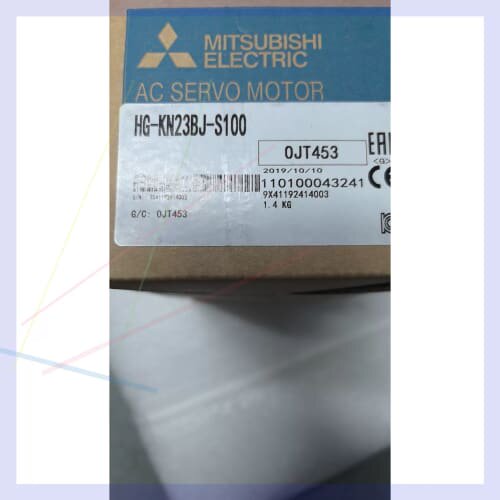 全新S菱伺服马达HG-KN23BJ-S100一台，实物如下图