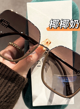 夏季偏光大框显瘦防晒女款太阳镜