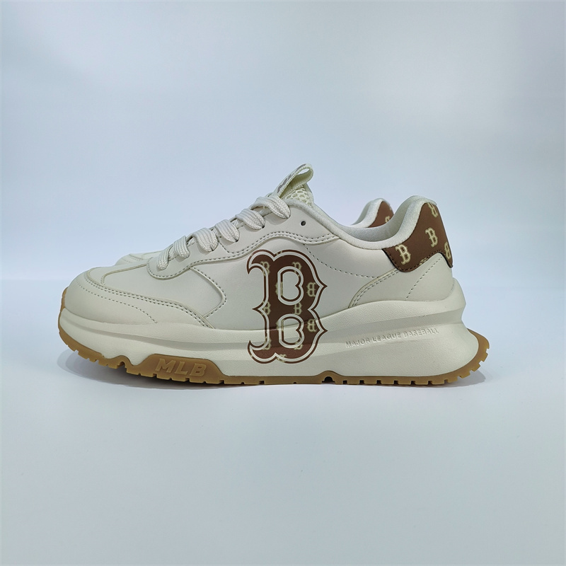 MLB男女情侣同款系带增高老爹鞋