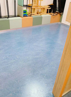 福尔波梦梵丽真彩亚麻油地板积木宝贝红黄蓝蒙特梭利早教亚麻地板