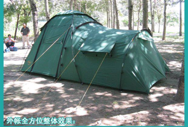 卡娜帝亚户外家庭多人露营大帐篷4人帐篷四季帐篷