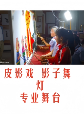 投光灯超强四色灯源手影戏皮影戏
