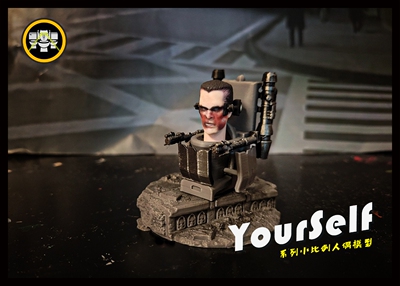 马桶人战士/监控人战士 G-toilet2.0微缩战士级1/18比例手办