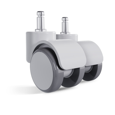 黑白调重力自锁轮学习椅专用