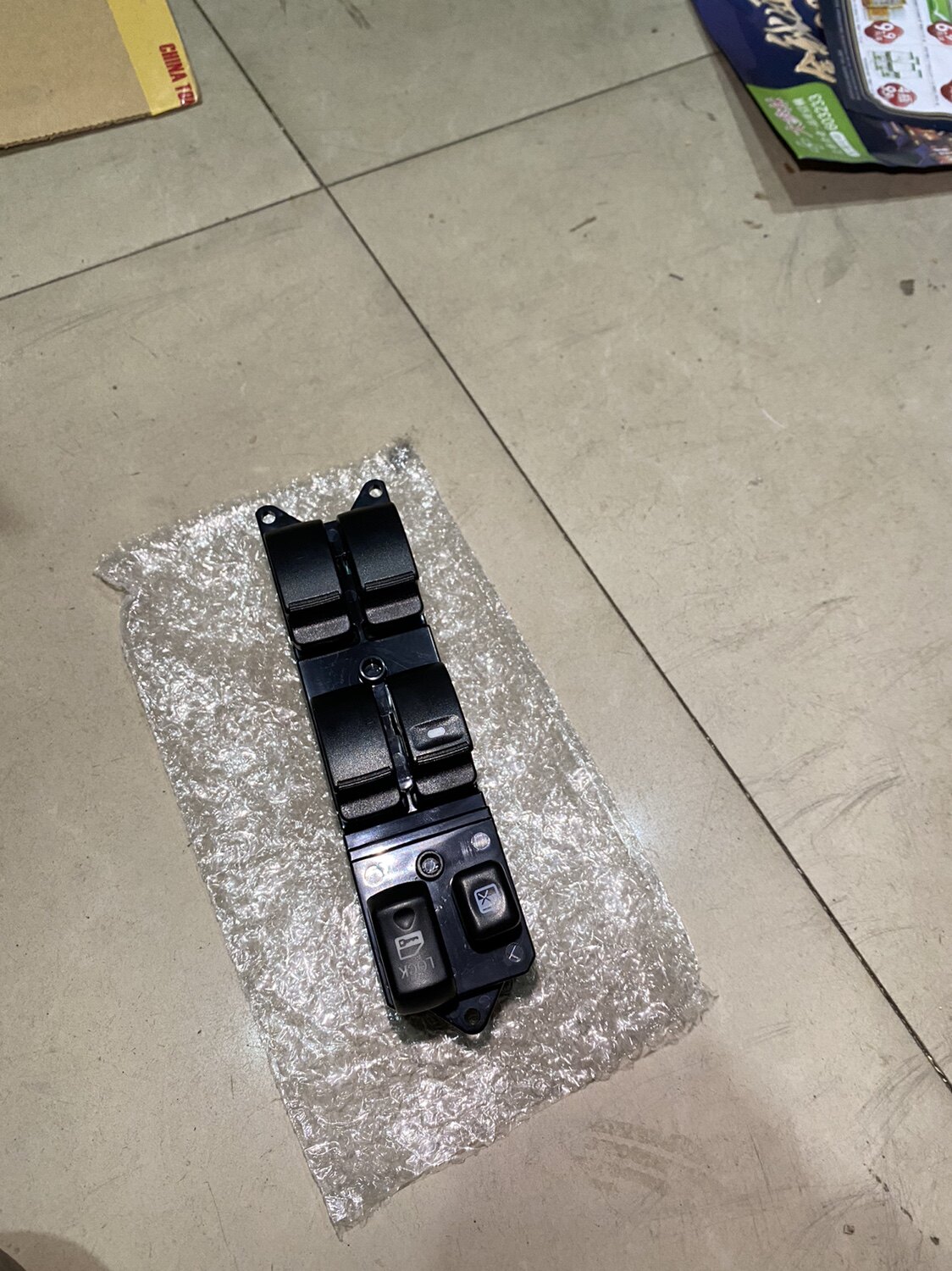 升降器开关 适配广汽三菱劲炫 升降主控制按键