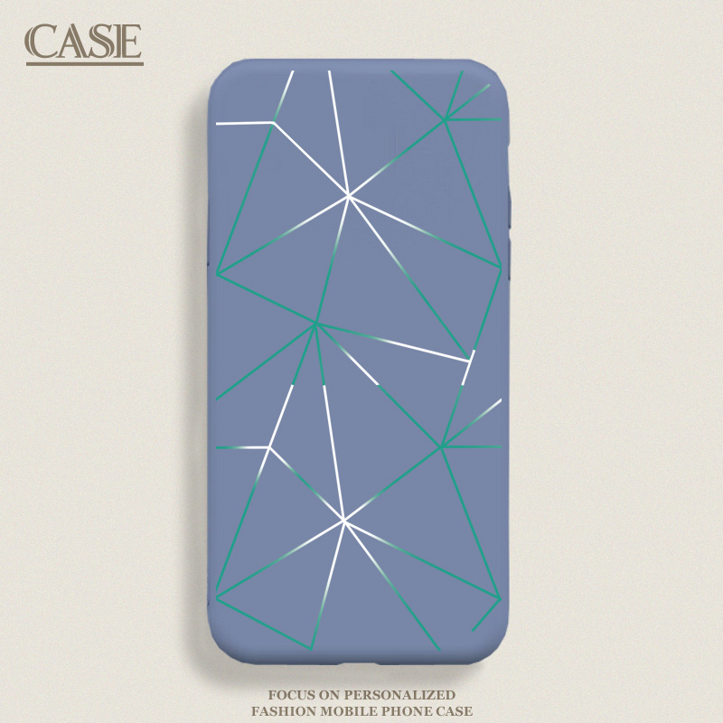 适用海信Touch手机壳Touch lite简约渐变线条HITV205N防摔全包边保护套