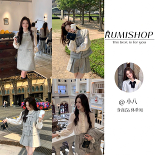 《仙仙专属》小香套装 / 高定香风马甲套装 英氏复古少女感25167