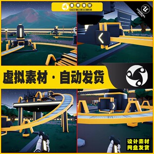 UE5 Smart Conveyor Belt 智能输送传送带蓝图5.0版本