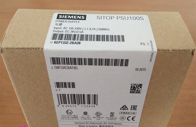 6EP1331-2BA00西门子 220VAC输入输出24VDC 2A电源66EP1332-2BA20