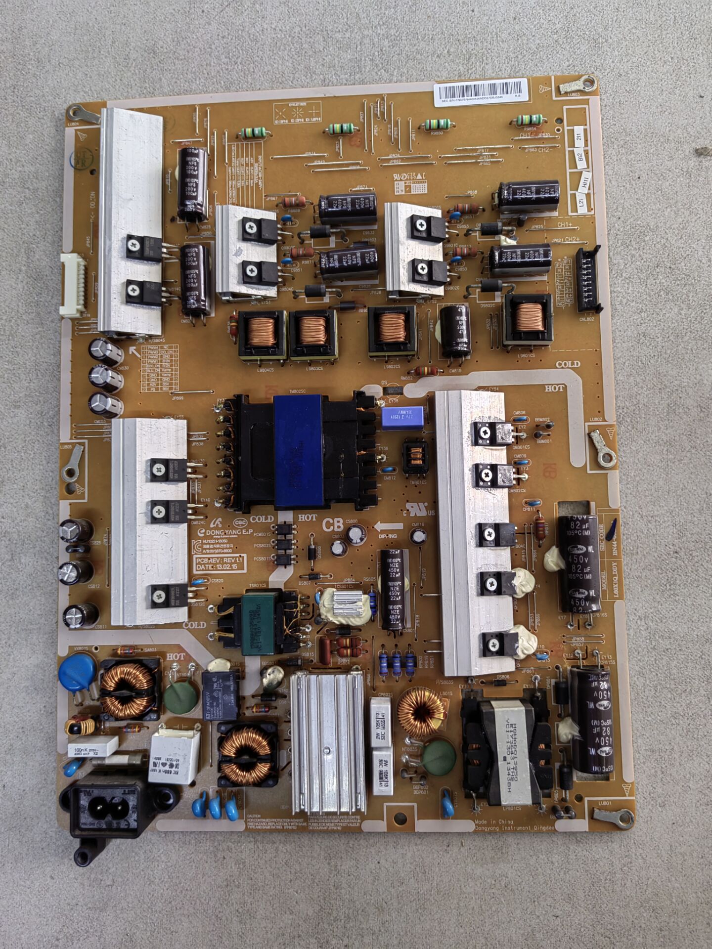 原装三星UA60F6400EJ液晶电视电源板配件BN44-00626A L60X1Q-DDY