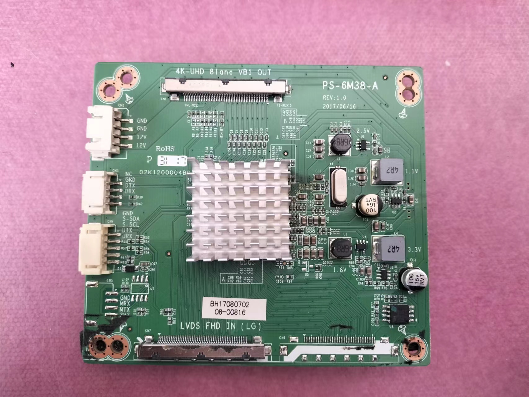 4k转2k转接板Ps－6M38－A测好 实图