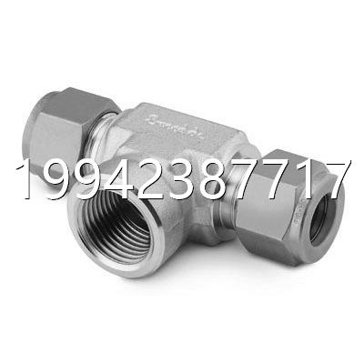 议价Sw4aglok世伟洛克SS-400--4TTF卡套内螺纹三通接e头1/4卡x1/3