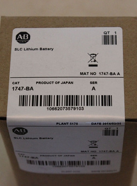 议价1747-BA模块 AB PLC控制器 罗克韦尔处理器 1747BA 全新议价