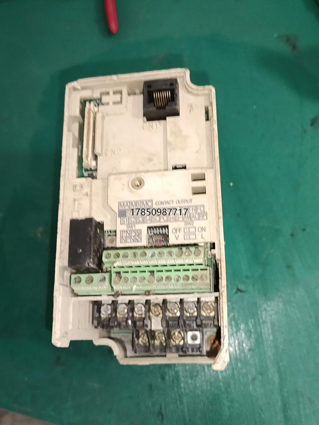议价询价变频器欧姆龙变频器3G3MV-AB004，功能完好议价询价