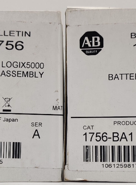 议价1756-BA1 模块 AB罗克韦尔处理器 PLC控制器 正品全新议价