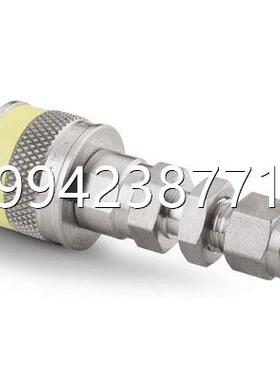 议价SS-QC4-B1-40K4 wageSlok世0伟洛克QC4快管速接头体1/4in穿板