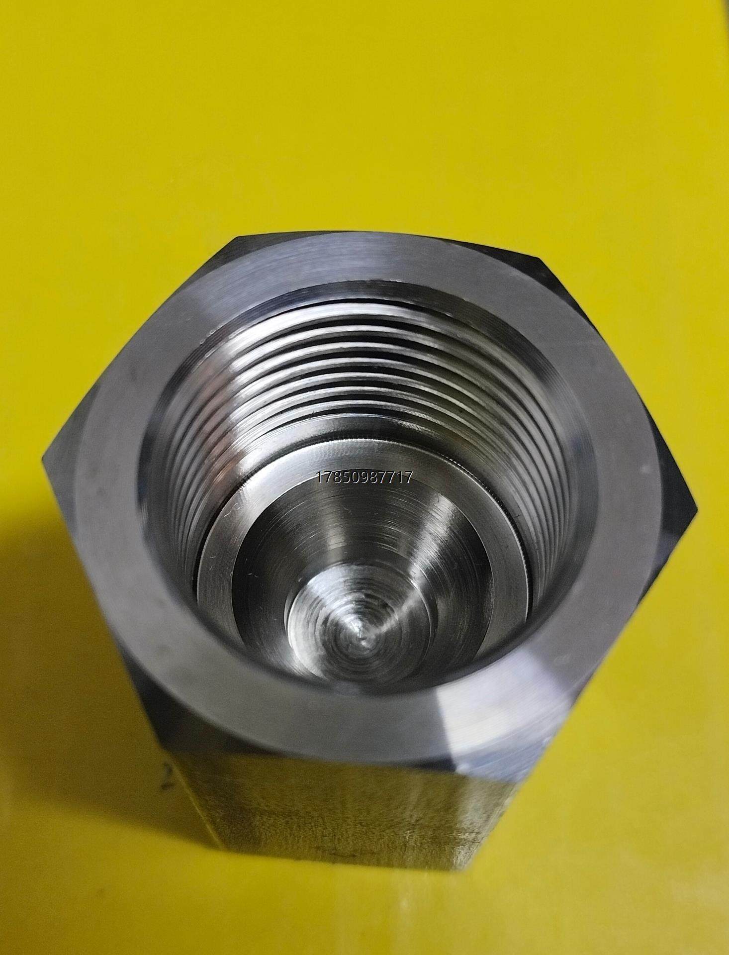 议价CGA580气瓶钢瓶堵头 不锈钢316钢瓶接头CGA580气议价