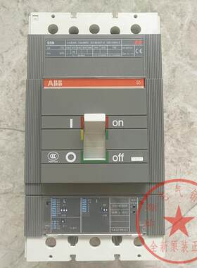 议价装正品3ABB塑壳1断路器S5N630 3P R60A原 PR21电子式脱扣现货