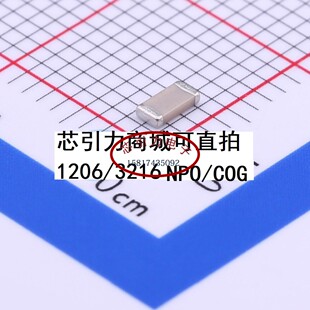 C1206N101J202T 1206 100pF ±5%  2kV C0G 贴片电容 现货可直拍