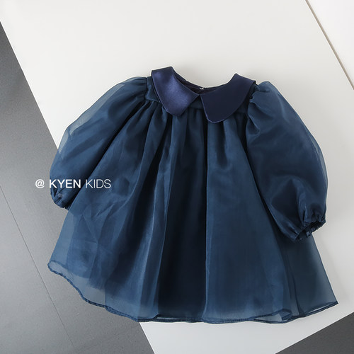 可爱蓬蓬裙女童韩版周岁礼服