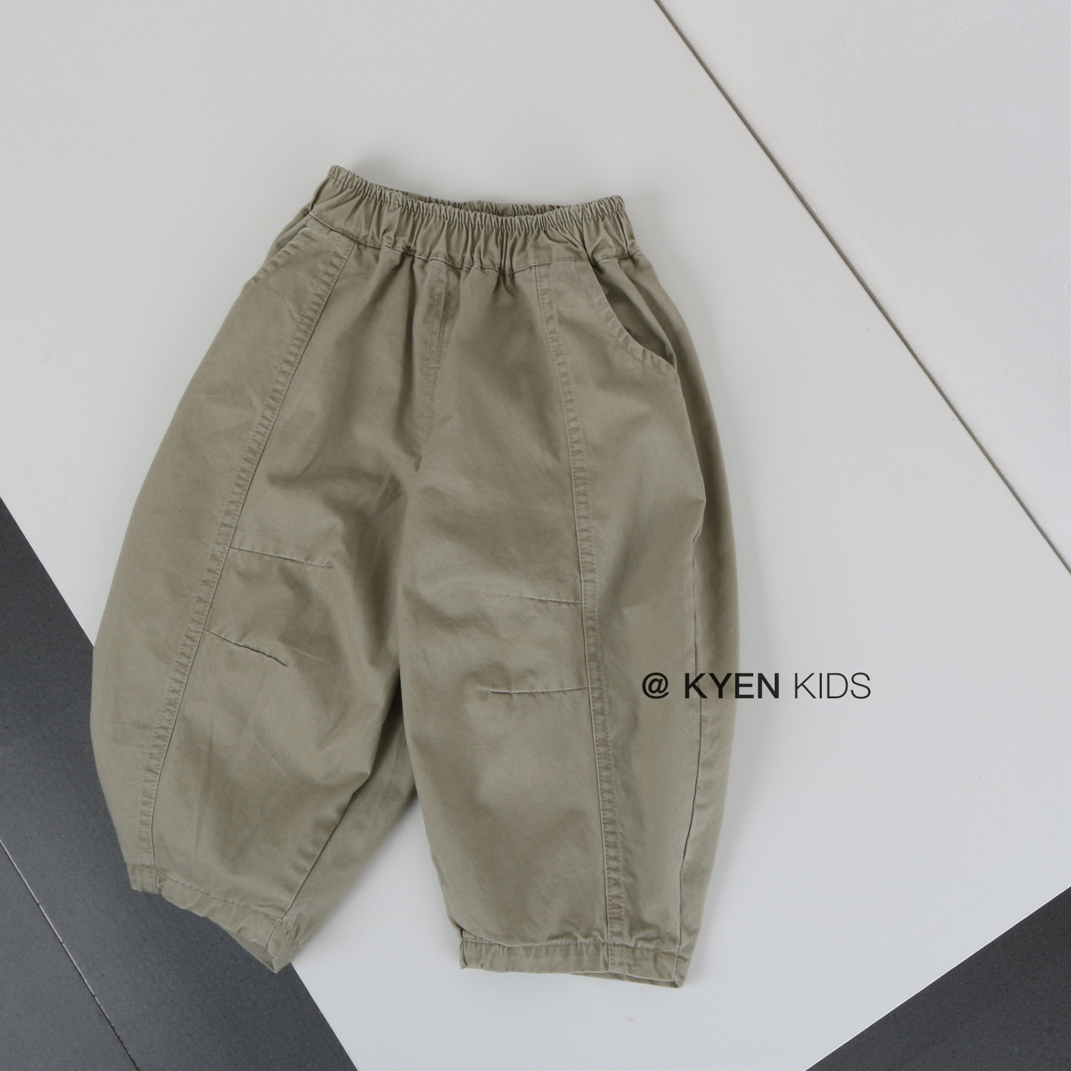 2025秋款童装男童工装裤女童韩版宽松哈伦裤宝宝松垮休闲裤长裤子