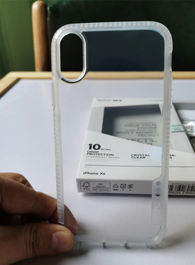 Tech21适用于苹果iPhone XR6.1寸简约流行手机壳套全包防摔透明