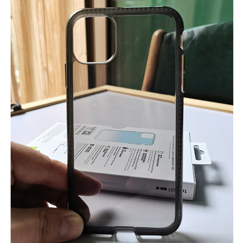 Tech21手机壳男女款适用于苹果iPhone11简约欧美防摔菱格纹保护套
