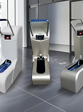 XSKS100C充插两用自动鞋套机电动智能鞋套机脚套机