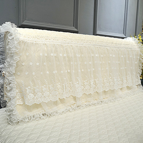 好梦连连床头套罩夹棉防尘罩