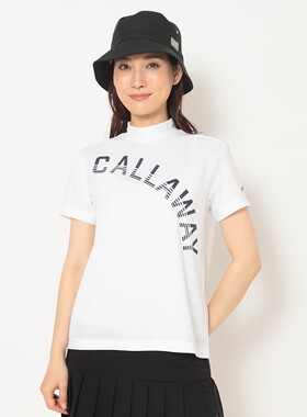 日本代购25秋季款卡拉威Callaway高尔夫服装女士短袖T恤衫小高领